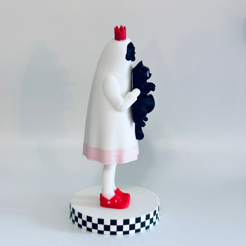 CrimsonCleo The Ghost Girl 3D Printed Fidget Collectable