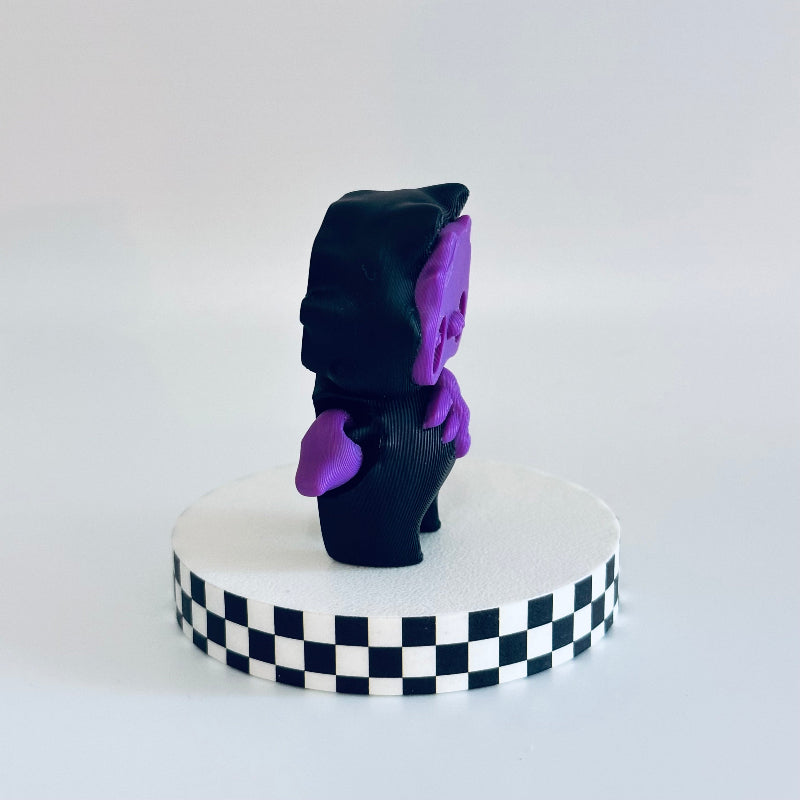 VioletGlo The Skeleton Pixie 3D Printed Fidget Collectable