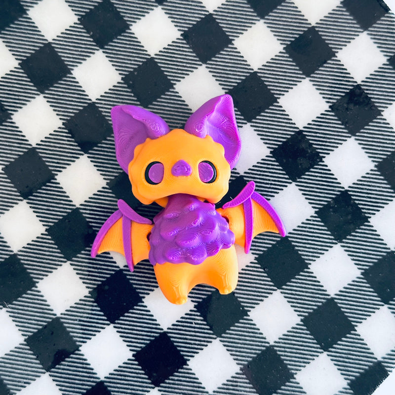 EmberTwirl The Bat Pixie 3D Printed Fidget Collectable