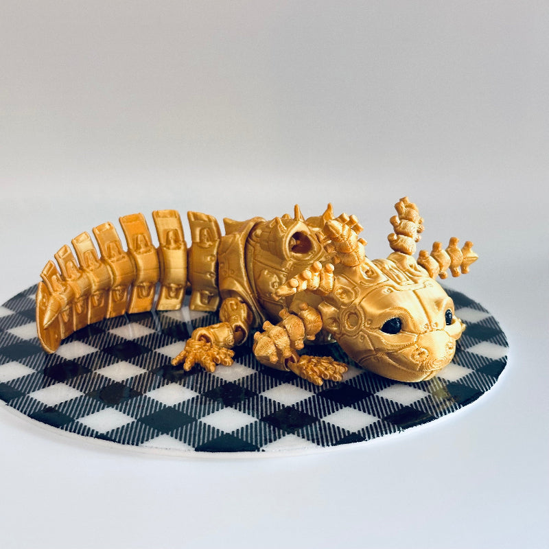 GildieBot The Axolotl 3D Printed Fidget Collectable