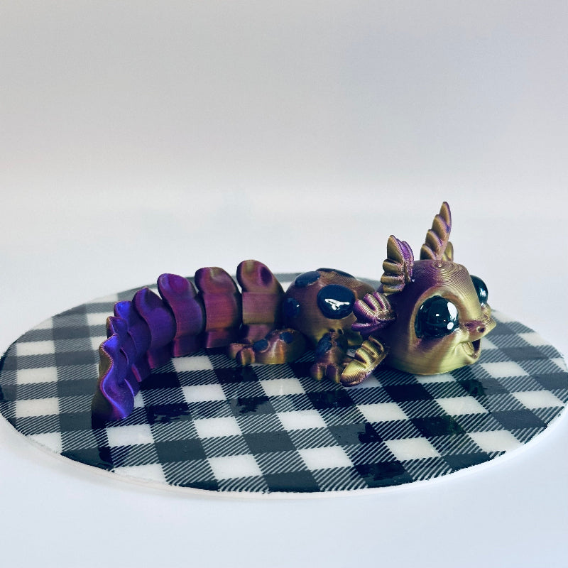AuroraLottie The Axolotl 3D Printed Fidget Collectable
