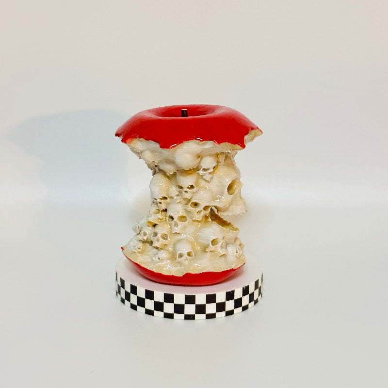CrimsonCore The Skull Apple 3D Printed Shelfie Collectable