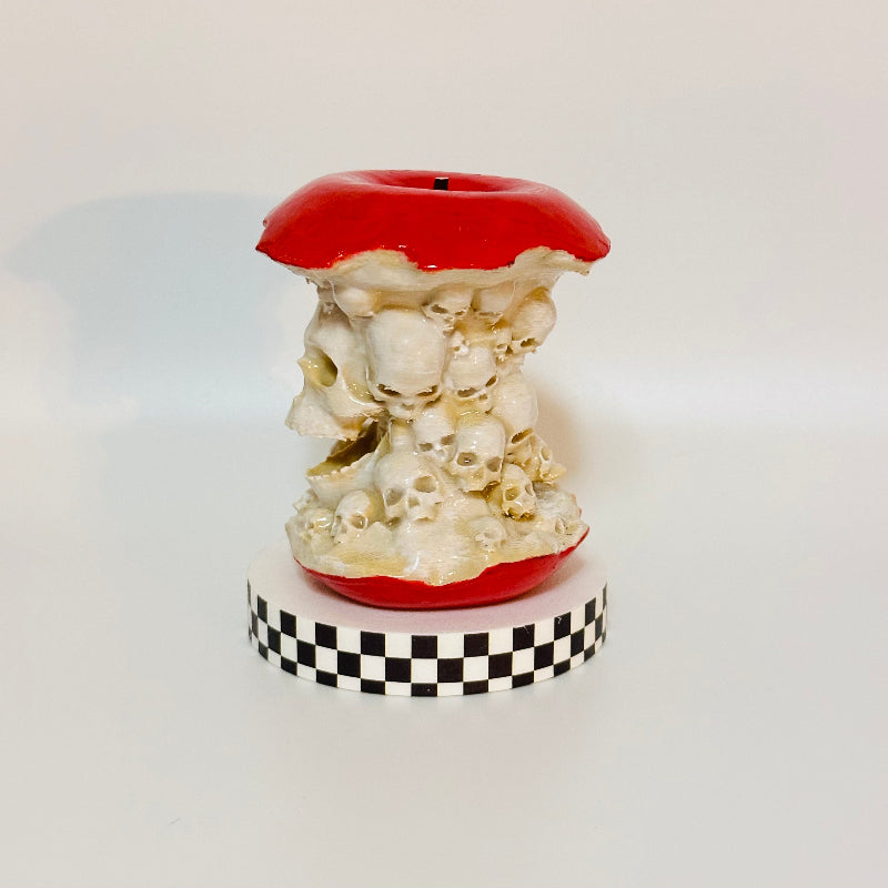 CrimsonCore The Skull Apple 3D Printed Shelfie Collectable