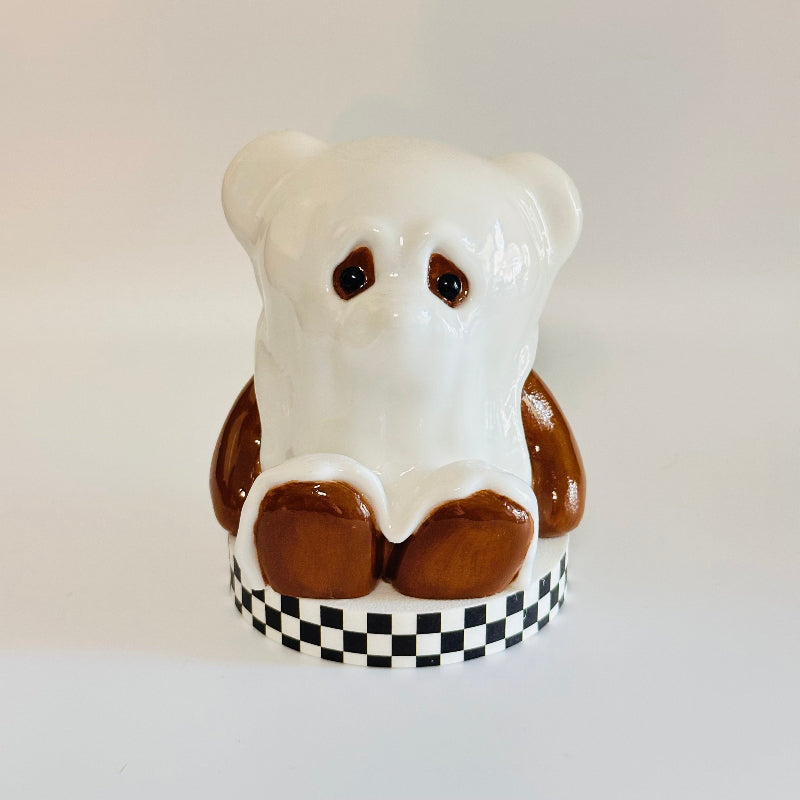 BooBear The Ghost Bear 3D Printed Shelfie Collectable