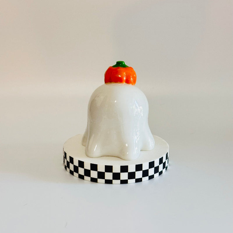 PumpkinBoo the Kawaii Ghost 3D Printed Figurine Collectable