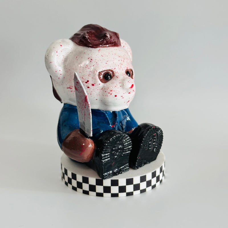 JasonBear the Friday the 13th Horror Bear 3D Printed Figurine