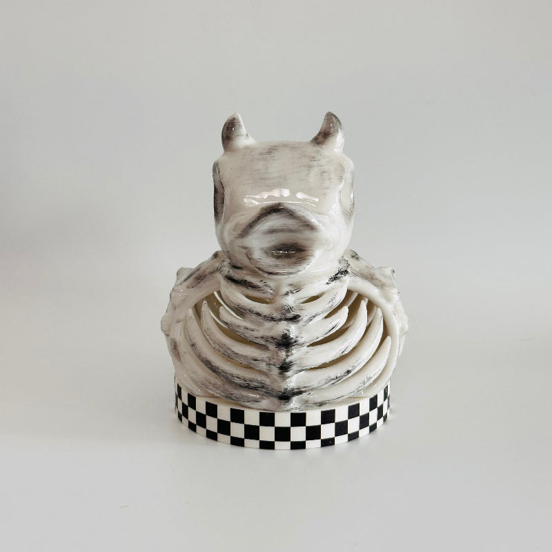 Bonequack the Skeleton Duck 3D Printed Figurine Collectable