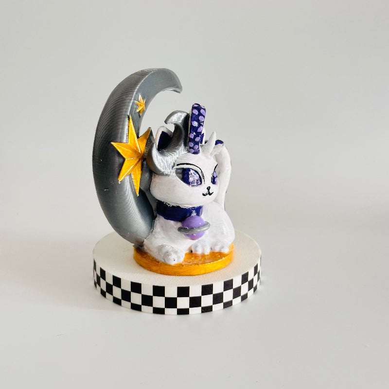 MoonWhisker the Tentacle Cat 3D Printed Figurine Collectable