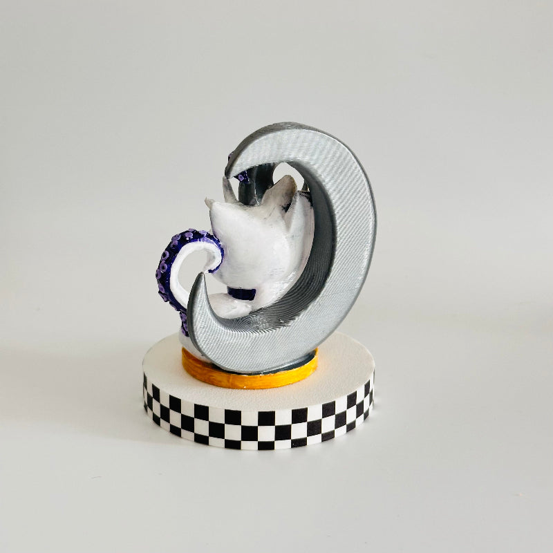 MoonWhisker the Tentacle Cat 3D Printed Figurine Collectable