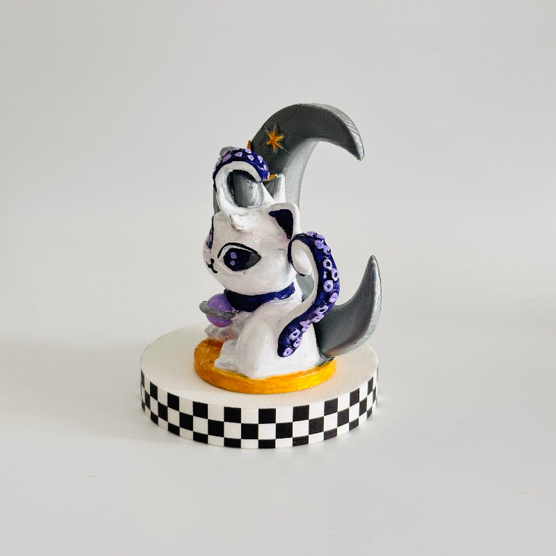 MoonWhisker the Tentacle Cat 3D Printed Figurine Collectable
