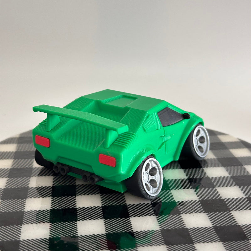 Emerald Racer 3D-Printed Sports Car