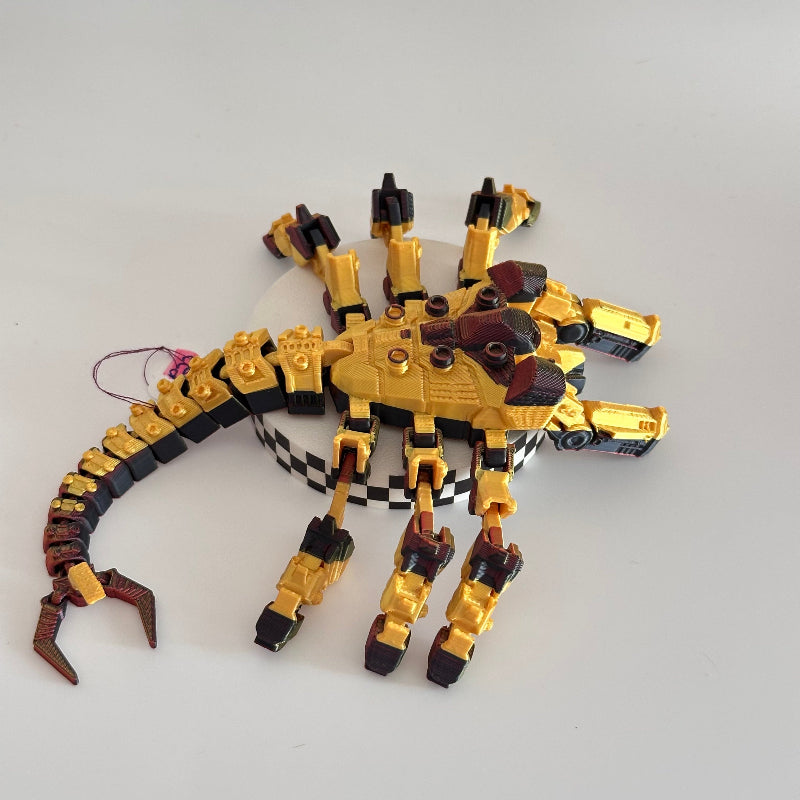EmberSting the Steampunk Scorpion 3D Printed Fidget Collectable