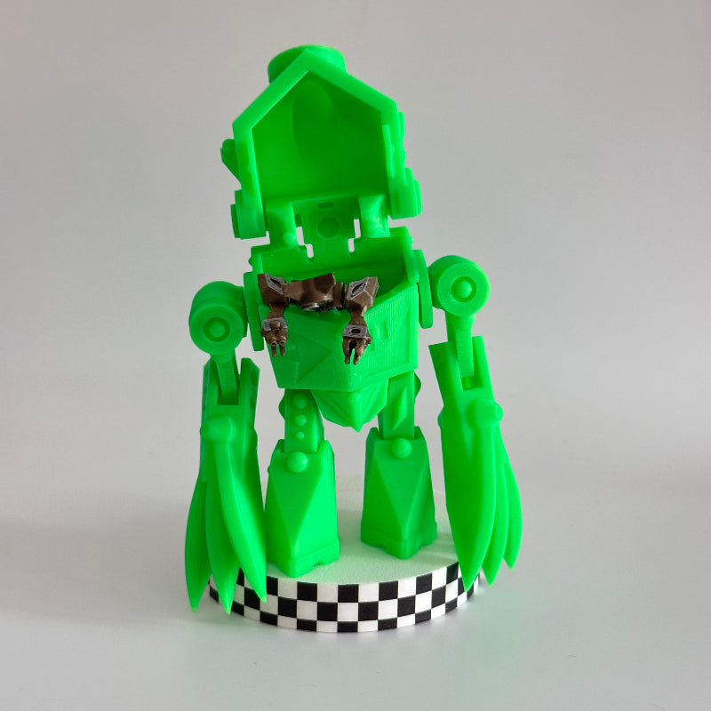 ViridianByte the BotSlicer 3D Printed Fidget Collectable