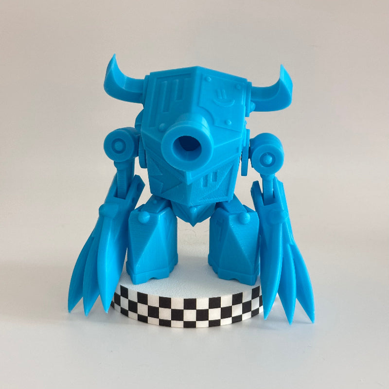 AzureByte the BotSlicer 3D Printed Fidget Collectable