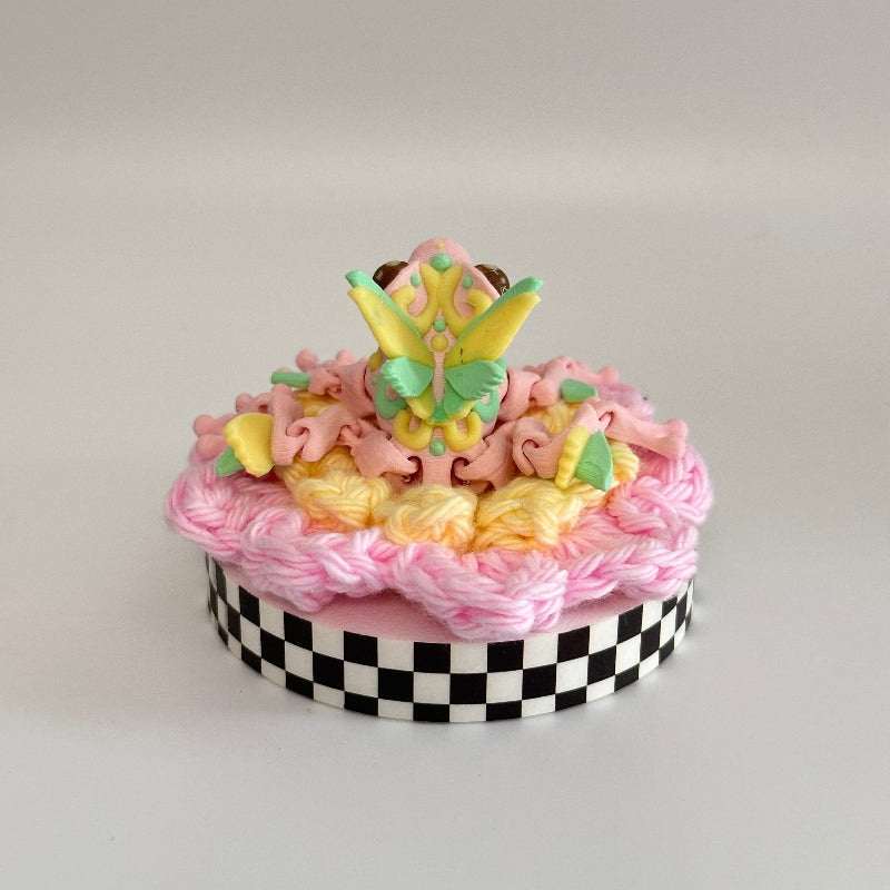 PetalHops the Butterfly Frog 3D Printed Fidget Collectable