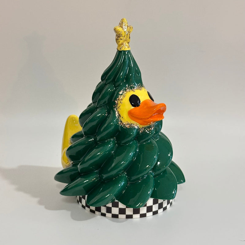 Tinsel Quackers The Christmas Tree Duck 3D Printed Shelfie Collectable