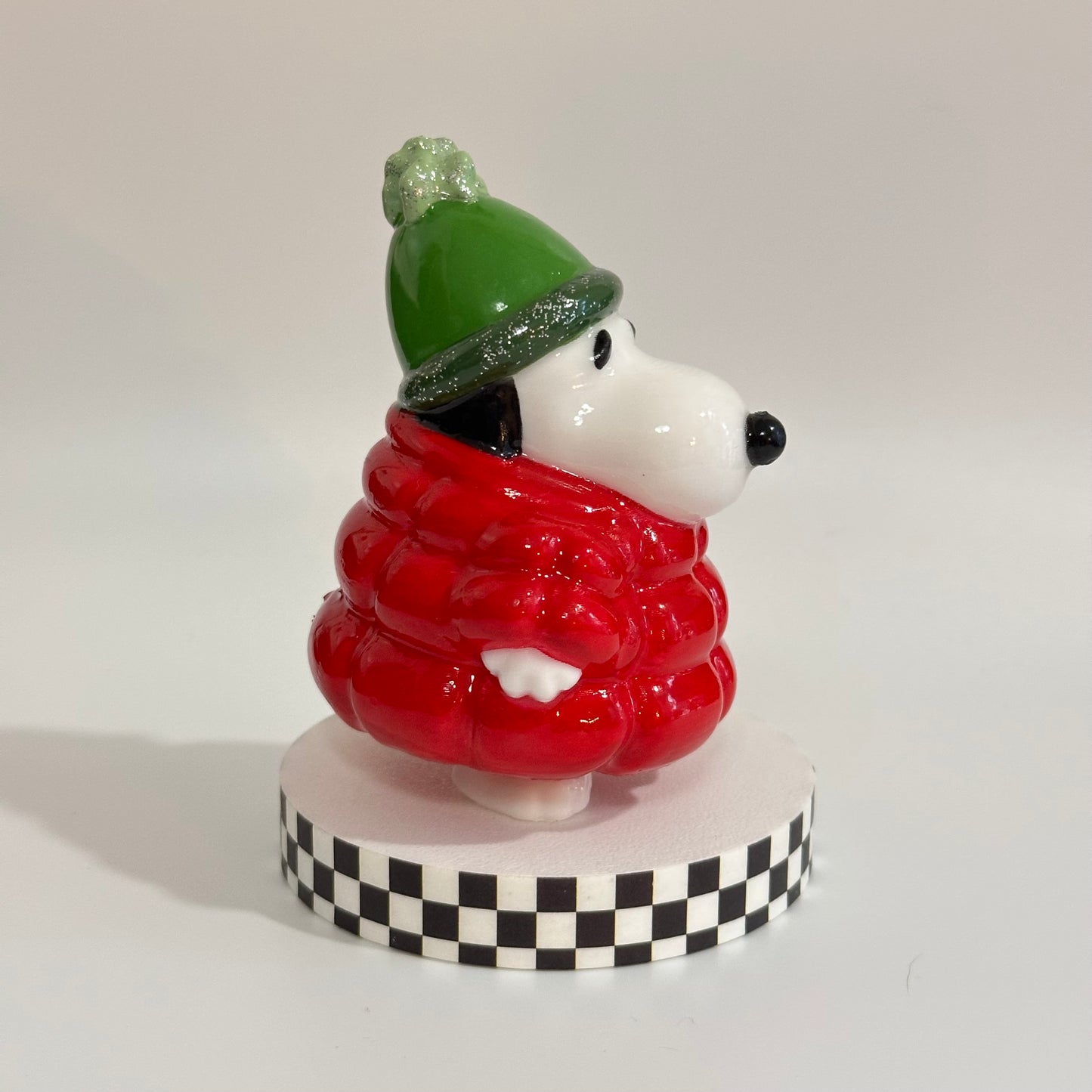 Small Snoopy Puffer Jacket Shelfie Holiday Collectable