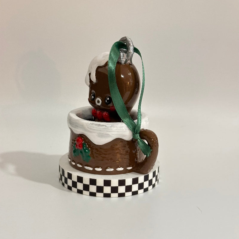 Cheeky Gingerbread Buns 3D Printed Shelfie Holiday Collectable