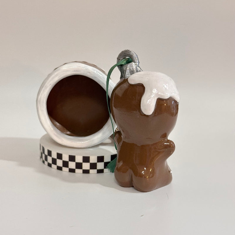 Cheeky Gingerbread Buns 3D Printed Shelfie Holiday Collectable