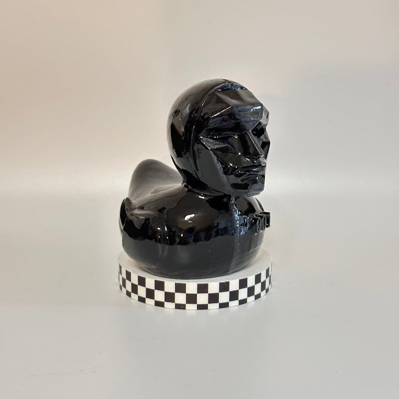 MystiQuack the Black Duck 3D Printed Shelfie Collectible