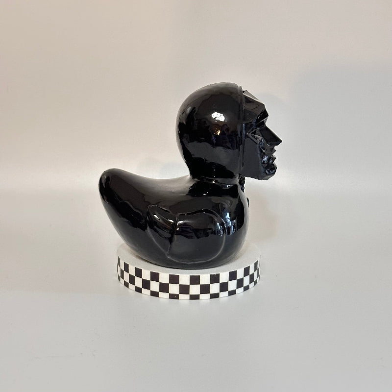 MystiQuack the Black Duck 3D Printed Shelfie Collectible