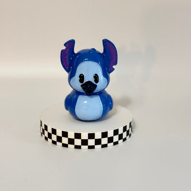 Quackers the Stitch Duck 3D Printed Shelfie Collectible