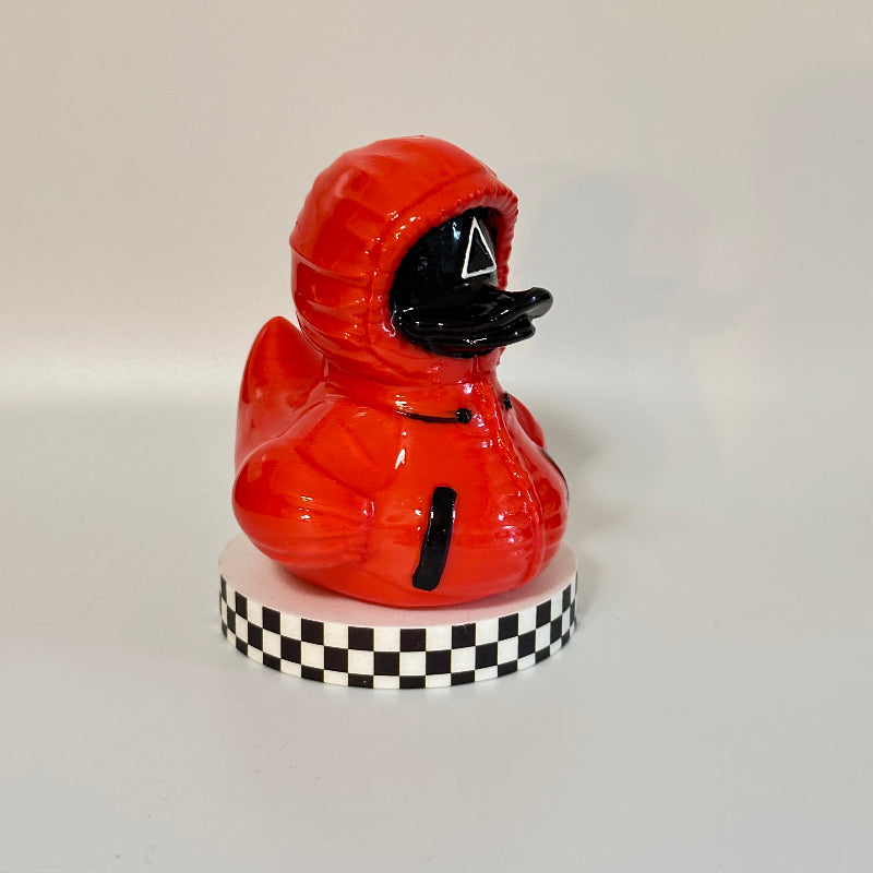 TriQuack the Red Duck 3D Printed Shelfie Collectible