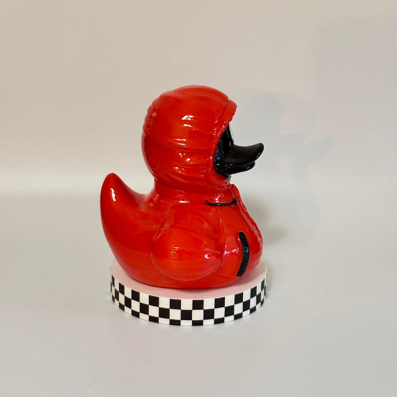 TriQuack the Red Duck 3D Printed Shelfie Collectible
