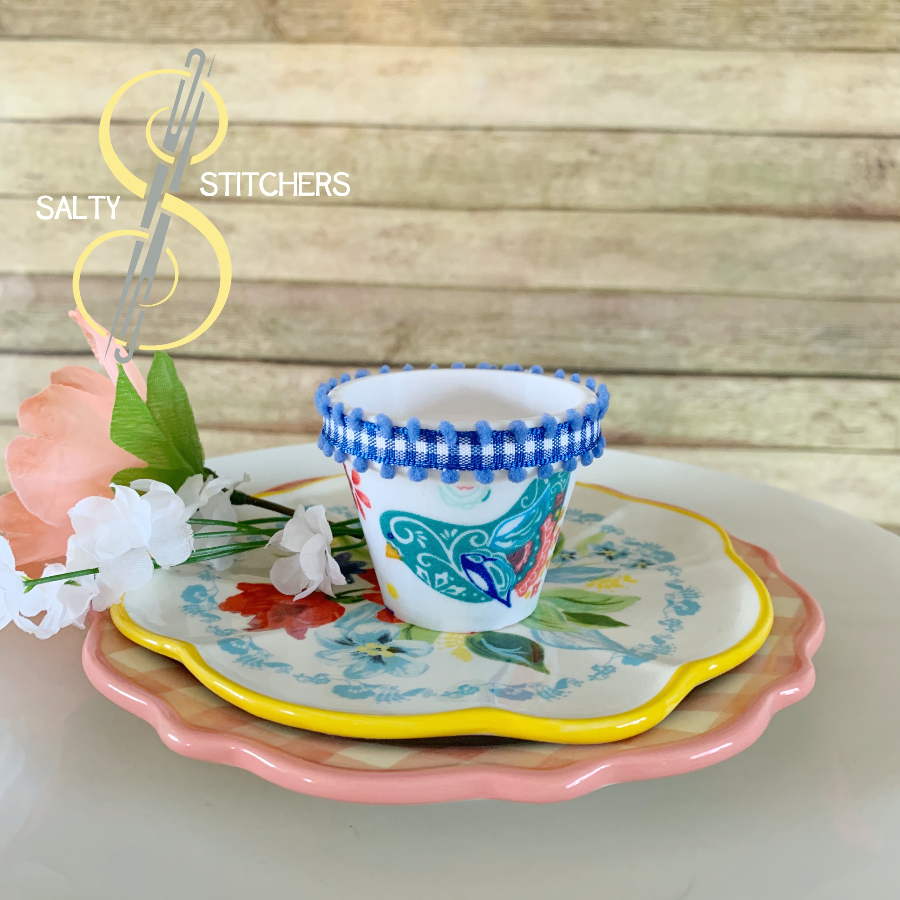 3D Printed Faux Terra Cotta Pot Pioneer Woman Mazie Napkin Ring | Salty Stitchers at More Heart Studio