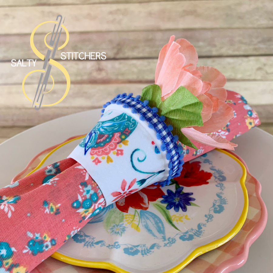 3D Printed Faux Terra Cotta Pot Pioneer Woman Mazie Napkin Ring | Salty Stitchers at More Heart Studio