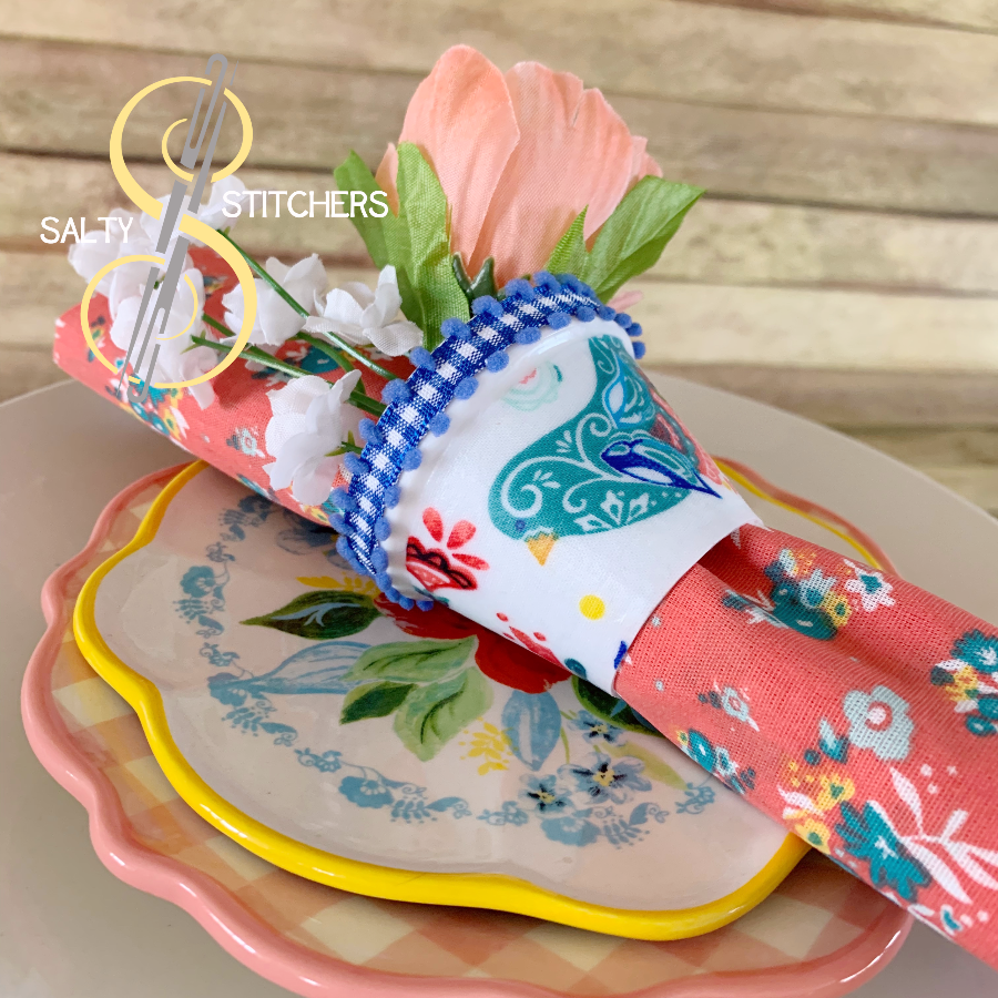 3D Printed Faux Terra Cotta Pot Pioneer Woman Mazie Napkin Ring | Salty Stitchers at More Heart Studio