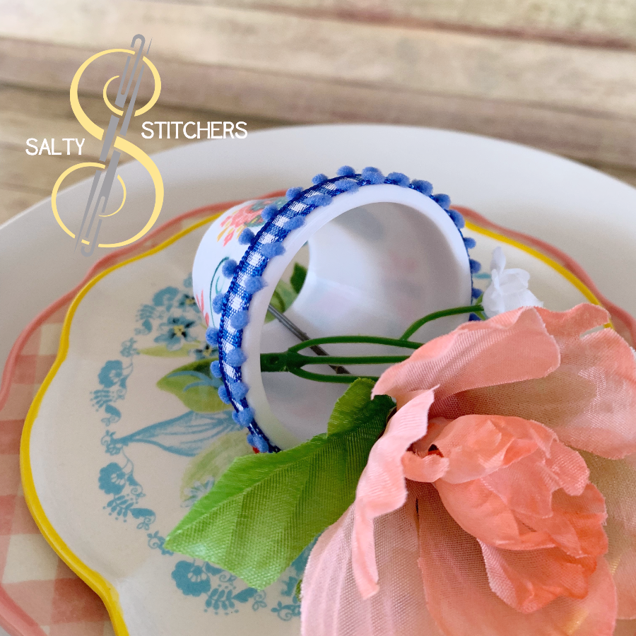 3D Printed Faux Terra Cotta Pot Pioneer Woman Mazie Napkin Ring | Salty Stitchers at More Heart Studio