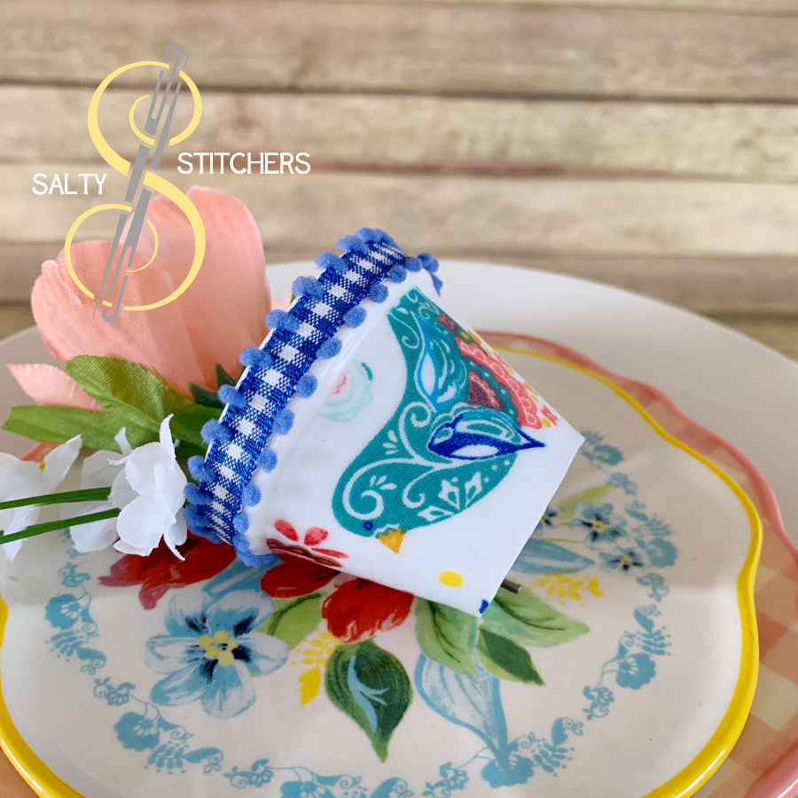 3D Printed Faux Terra Cotta Pot Pioneer Woman Mazie Napkin Ring | Salty Stitchers at More Heart Studio