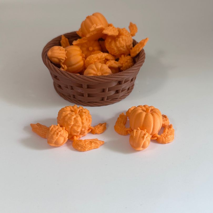 T15 Mini Orange Pumpkin Turtle