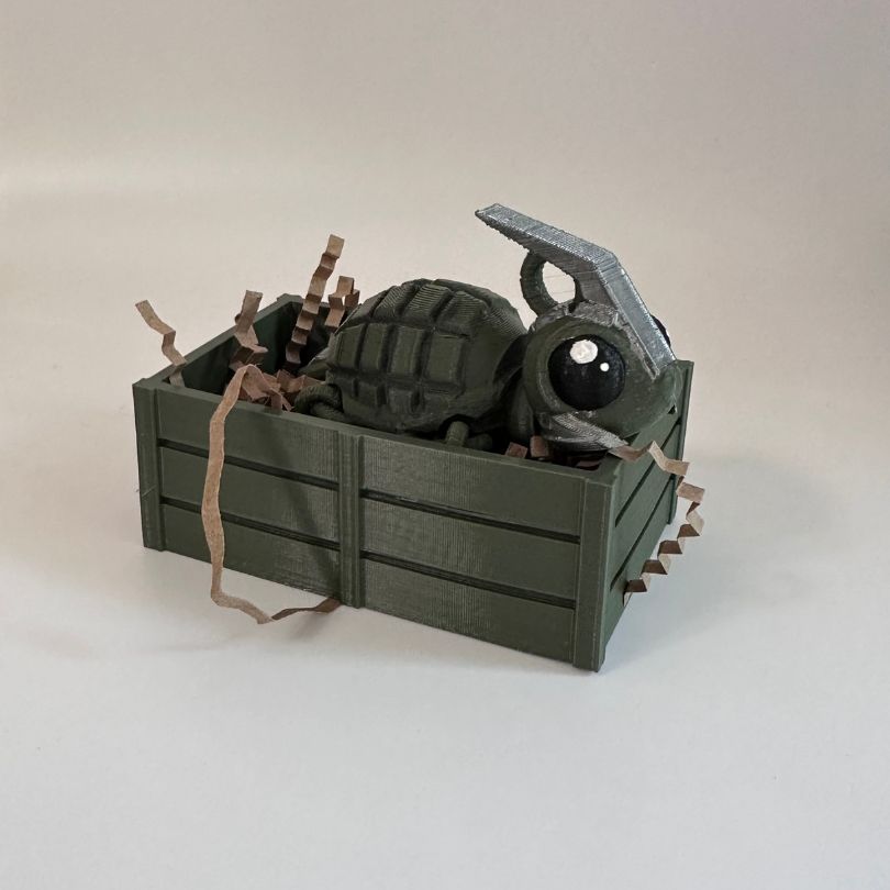 T39 Small Grenade Turtle with Crate