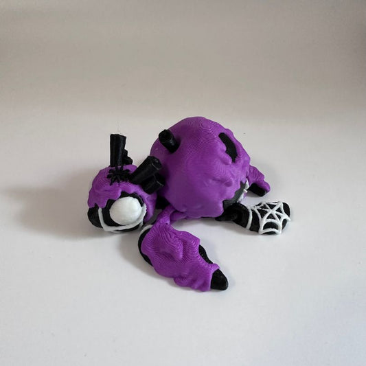 T21 Small Purple and Black Poison Apple Turtle