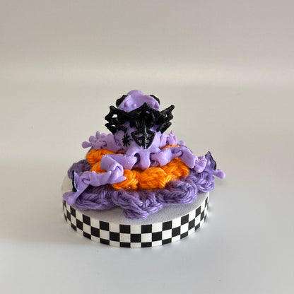 Count Hopula the Dracula Frog 3D Printed Fidget Collectable