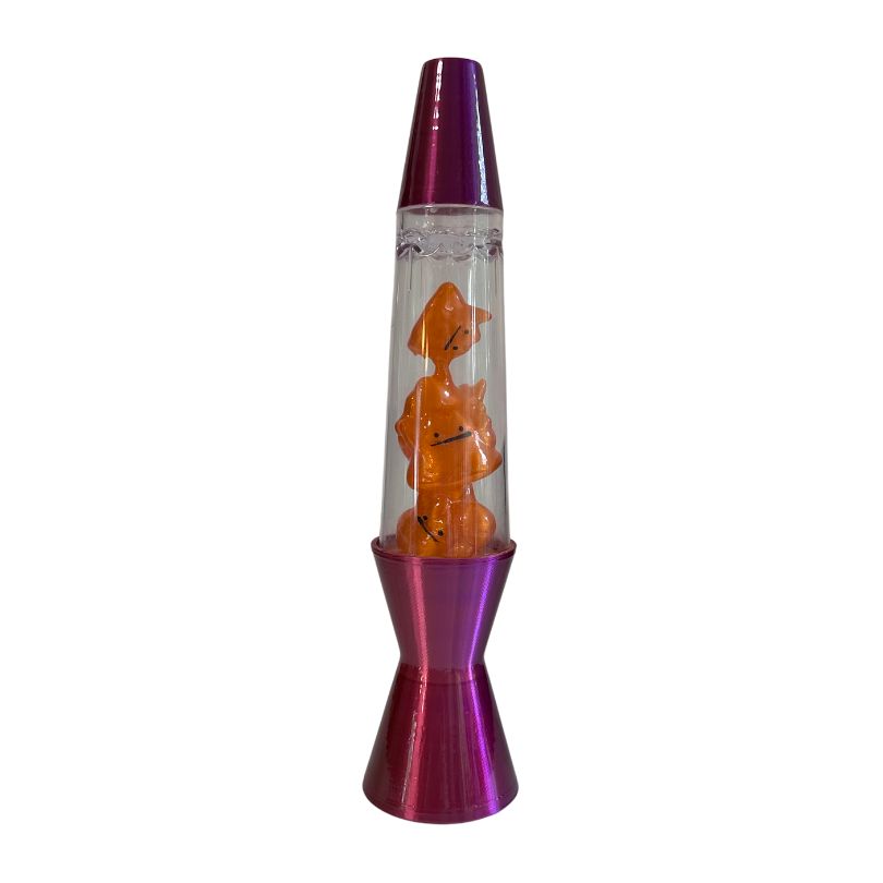 D19 Orange Ditto Lava Lamp