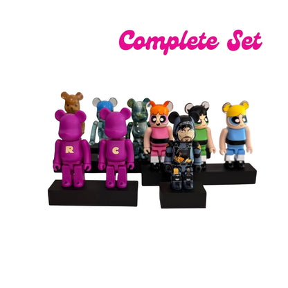 Custom 3D Printed Bearbrick Small Display Stand for Collectors