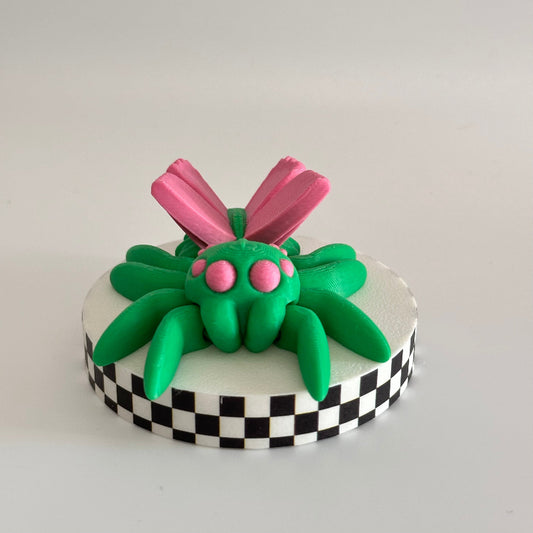 Blushwing Bounder 3D Printed Fidget Spider Collectable