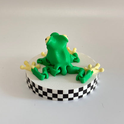 Hopsley the Tree Frog 3D Printed Fidget Collectible