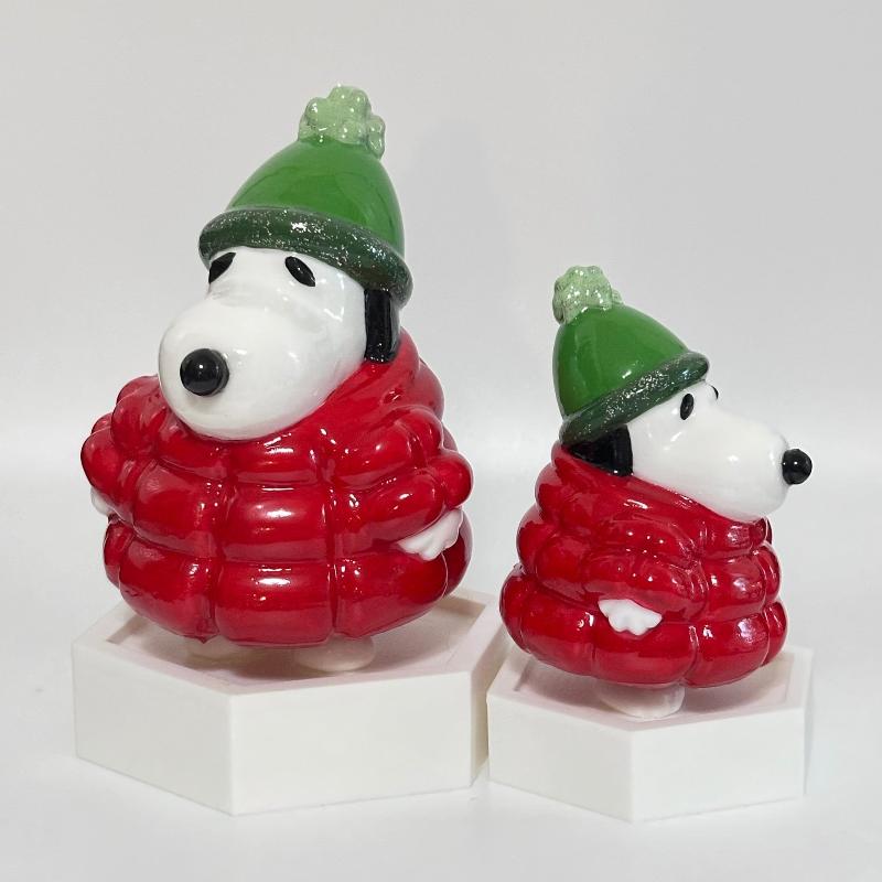 Small Snoopy Puffer Jacket Shelfie Holiday Collectable