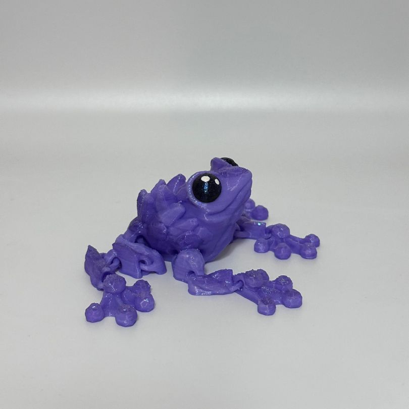 F3 Large Purple Crystal Frog