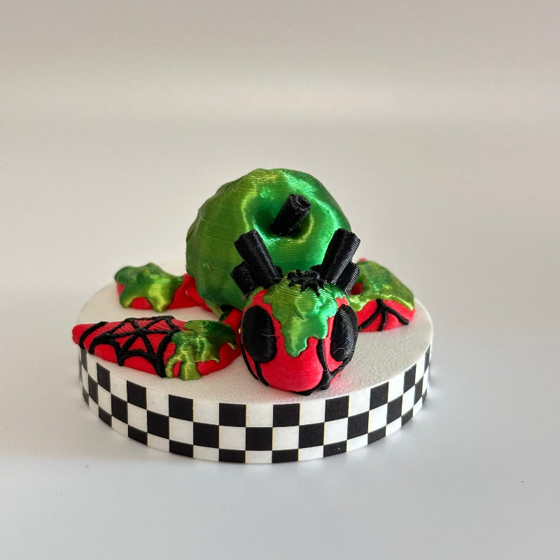 VenomiPip the Poison Apple Turtle 3D Printed Fidget Collectible