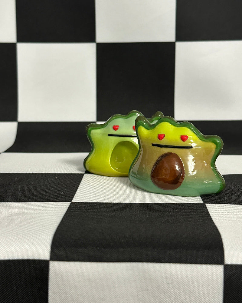 Avocado Mimic Blob Figurines