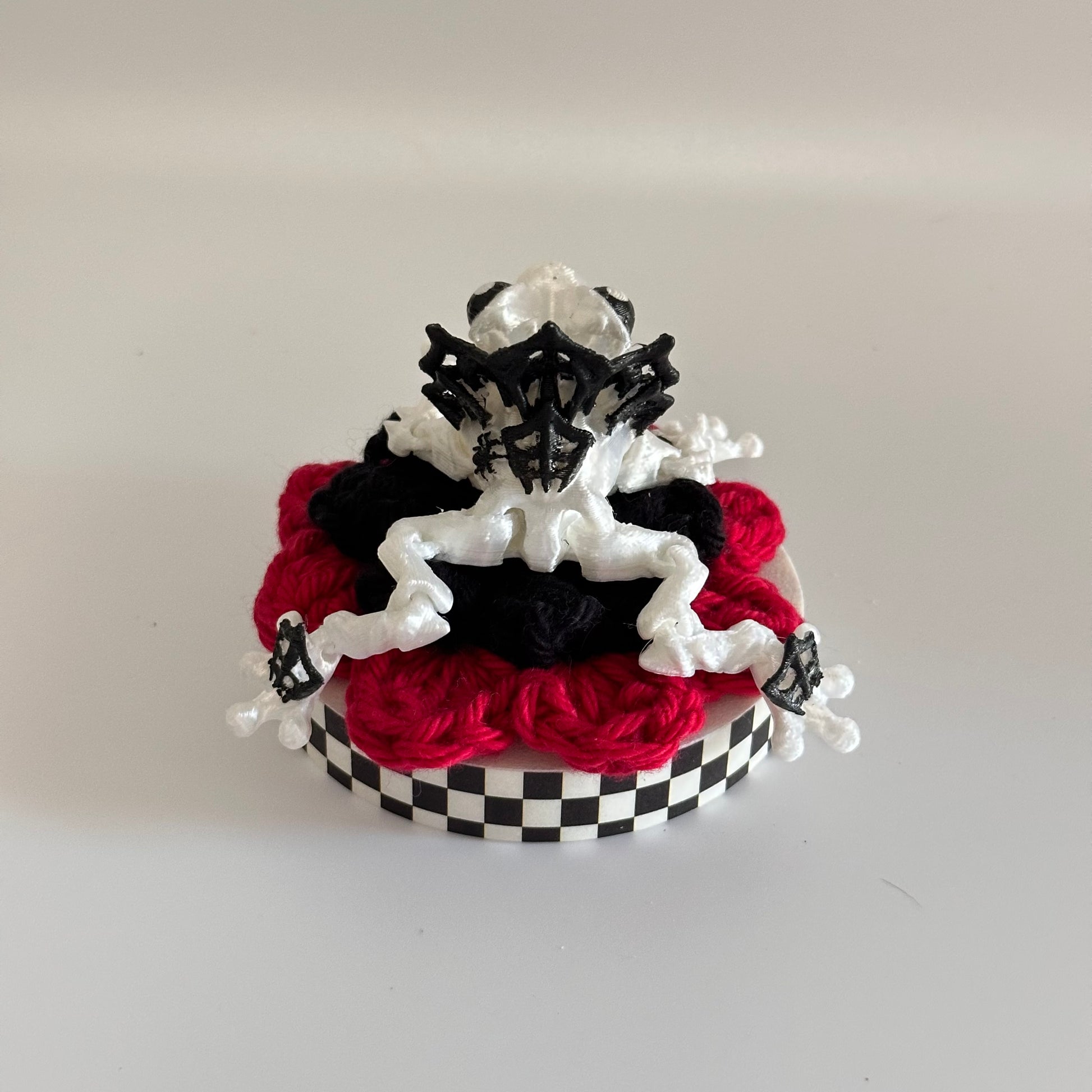 Lady Lilyth the Vampire Frog 3D Printed Fidget Collectable