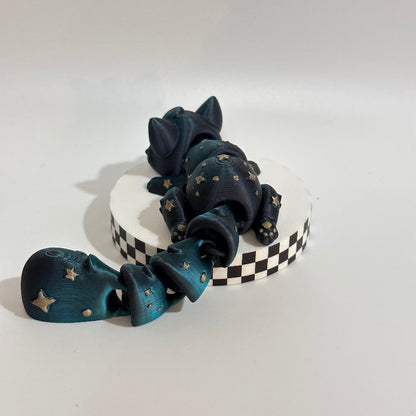 Cosmic Eclipse Cat 3D Printed Fidget Collectable