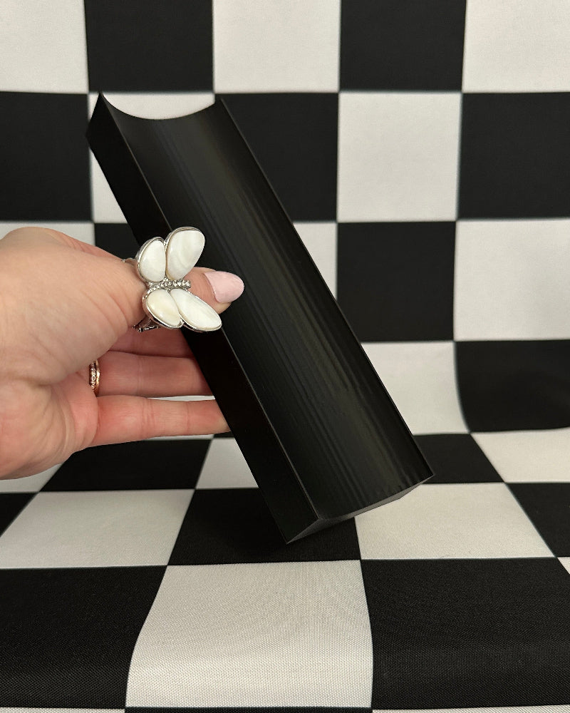 Black Large Rolling Pin Holder Stand - Fits Pioneer Woman Rolling Pins