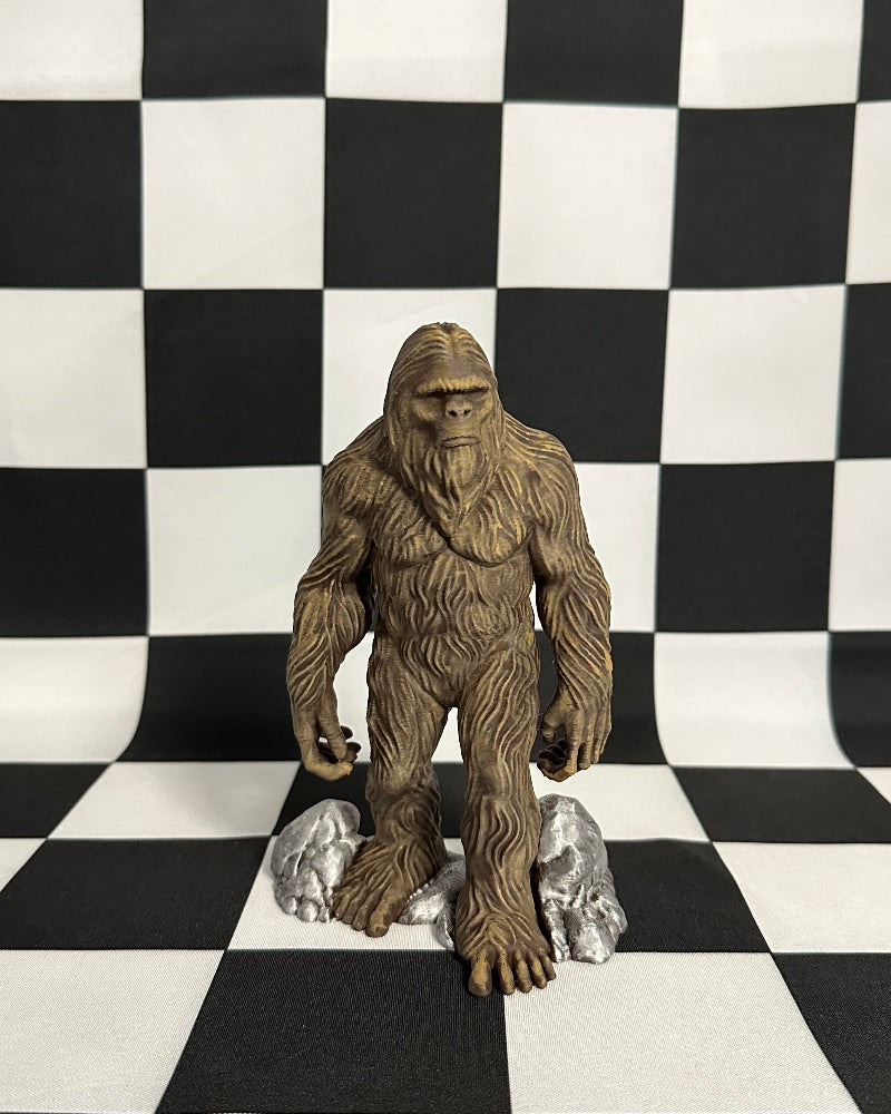 Blonde Bigfoot Figurine Cryptid Collectible Decor
