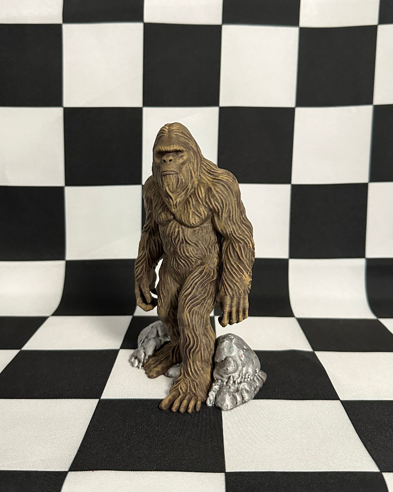 Blonde Bigfoot Figurine Cryptid Collectible Decor